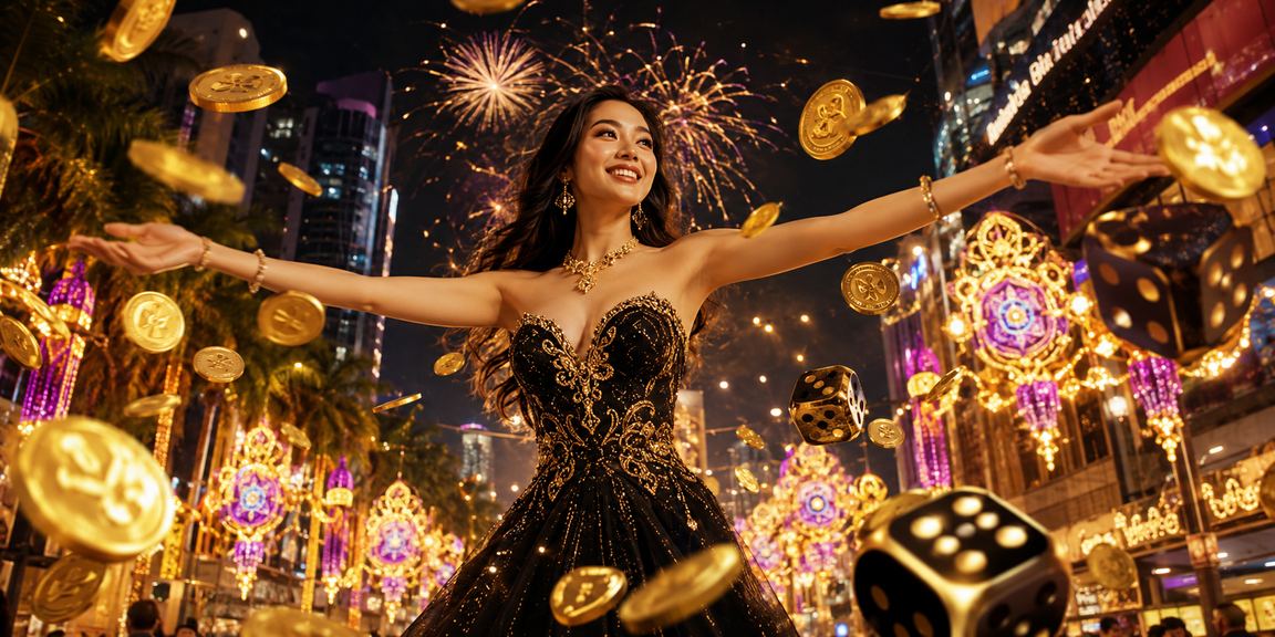 Pemain Malaysia menikmati permainan dadu meja kasino dalam talian