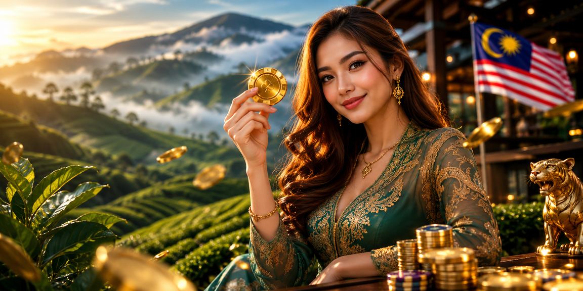 Paparan aplikasi kasino mudah alih Malaysia dengan antara muka responsif