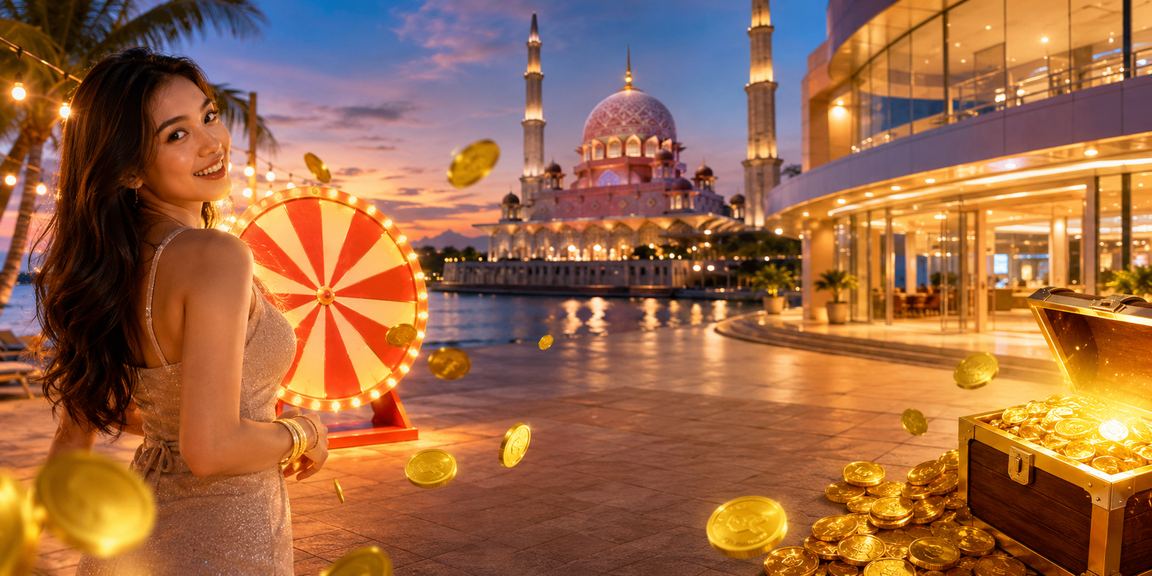 Paparan antara muka roulette langsung Putrajaya dengan odds terkini